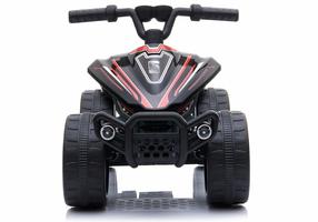 Bērnu elektriskais kvadracikls Lean Toys TR1805, melna krās.