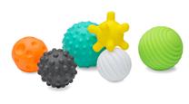 Lavinimo žaislas Infantino Textured, įvairių spalvų, 6 vnt.