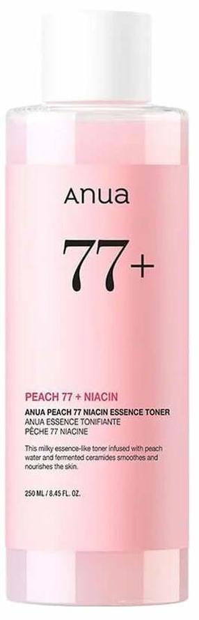 Sejas toniks Anua Peach 77% Niacinamide, 250 ml