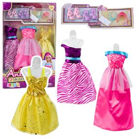 Комплект одежды для куклы Lean Toys Anlily Princess, многоцветный