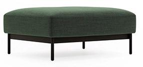 Pufas Polak Meble Duero Fusion, žalia sp., 100 cm x 87 cm x 42 cm