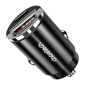 Adapter Choetech TC0006, USB-C/USB-A, 3.4 cm, must v., 30 W