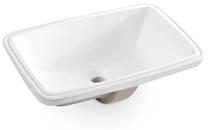 Vonios praustuvas Bathco Torino 0051B, keramika, 51 cm x 32 cm x 18 cm, balta sp.