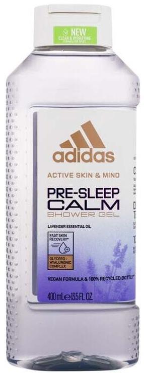 Ķermeņa mazgāšanās želeja Adidas Pre-Sleep Calm, 400 ml
