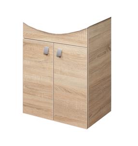 Vonios spintelė po praustuvu Riva Sense SA55-11, ąžuolo, 34.8 cm x 50.8 cm x 65 cm