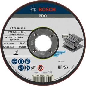 Slīpēšanas disks Bosch, 125 mm x 3 mm x 22.23 mm