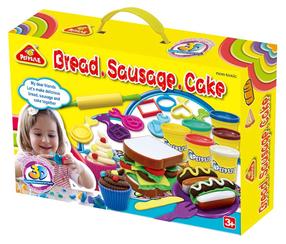 Voolimismass Peipeile Bread Sausage Cake 3245A, mitmevärviline
