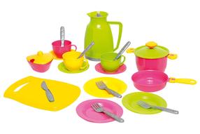 Pikniku mängukomplekt, kohviku - pagarikoja tarvikud Technok 1783, (värv/disain valitakse juhuslikult)