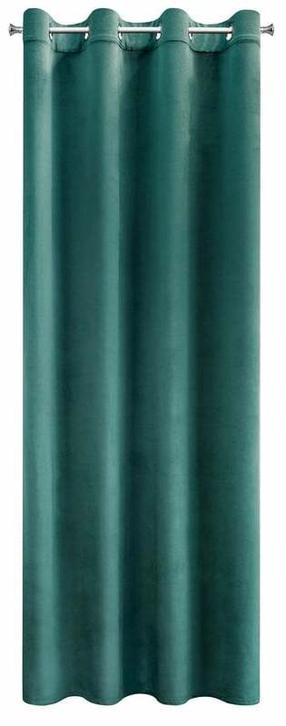 Naktinė užuolaida Darla, tamsi turkio, 140 cm x 250 cm