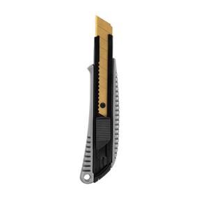 Laužomųjų ašmenų peilis Bradas DIY-KN1813, 16 cm, aliuminis/plienas, 1 vnt.