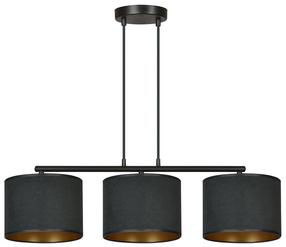 Lampa karināms Emibig Hilde 3 1054/3, E27, 3 x 15 W, melna krās. / melna krās., 18 x 16 cm