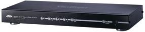 Vads Aten VS482-AT-G HDMI, Toslink / RCA, melna krās.