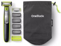 Barzdaskutė Philips OneBlade QP2630/30, li-ion, žalia sp./pilka sp.