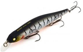 Vobleris Akara Arrow 110SP-A109, 11 cm, 17 g, sidabro sp./juoda sp./raudona sp.