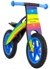 Līdzsvara velosipēds Milly Mally 2282, daudzkrāsaina, 12"