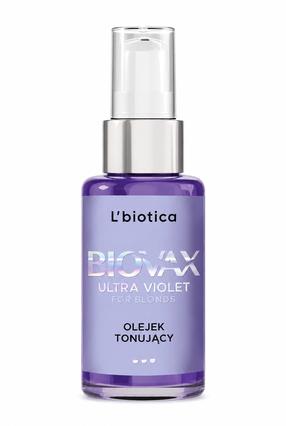 Масло для волос L'biotica Biovax Ultra Violet For Blonds, 50 мл