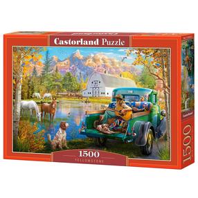 Pusle Castorland Yellowstone 152322, 47 cm x 68 cm, 1500 tk, mitmevärviline