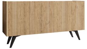 Kumode Kalune Design Pekin 811MDD3428, ozola krās., 76 cm x 150 cm x 40 cm