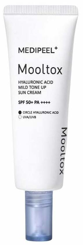 Kremas įdegio priežiūrai veidui Medi-Peel Mooltox Hyaluronic Acid SPF50+, 50 ml