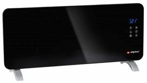 Stikla paneļu radiators Alpina, 2 kW