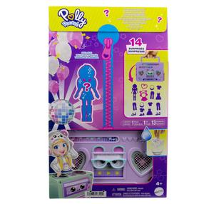Nukk aksessuaaridega Mattel Polly Pocket Polly Pocket Party Fashion Set with a Surprise, violetne v.