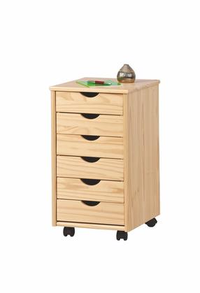 Stalčių blokas Nils, pušies, 36 cm x 40 cm x 65 cm