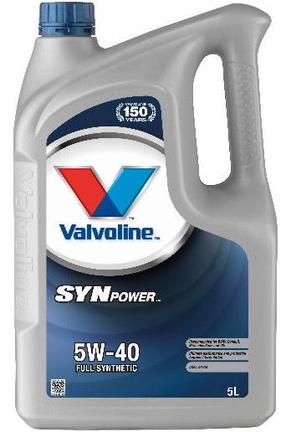 Motoreļļa Valvoline 5W - 40, sintētiskais, 5 l