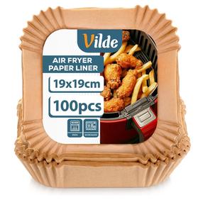 Бумага для выпечки для фритюрницы Vilde 279045, 19 см x 19 см, 100 шт.