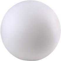 Įsmeigiamas šviestuvas su saulės baterija Heitronic Mundan Light Ball, 14W, IP44, balta sp.