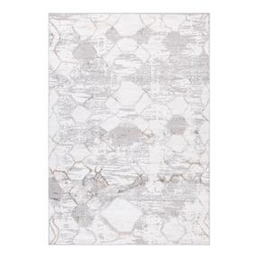Kilimas vidaus Home4you Salamanca 3, balta sp./sidabro sp., 285 cm x 200 cm