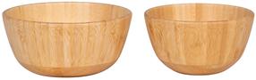 Сервировочное блюдо House Nordic Chefalu 4700072, 15 см x 15 см x 7 см, Ø 15 см, бежевый цв., бамбук