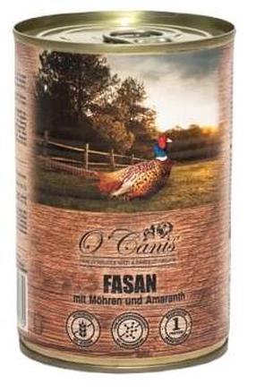 Šlapias šunų maistas O'Canis Pheasant with Carrots, 0.4 kg