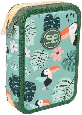 Penalas CoolPack Toucans, 19.5 cm x 12.5 cm, žalia sp.