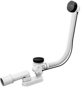 Sifons vannu Ravak Bath Siphon With Overflow System, 370 mm, 50 mm, balta krās./melna krās.