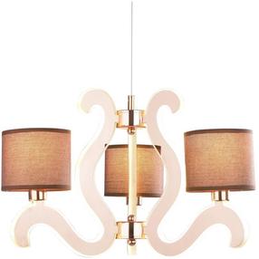 Šviestuvas kabinamas Candellux Ambrosia 33-33888, E14, 3 x 40 W, ruda sp./vario sp. / vario sp., 12 x 10 cm