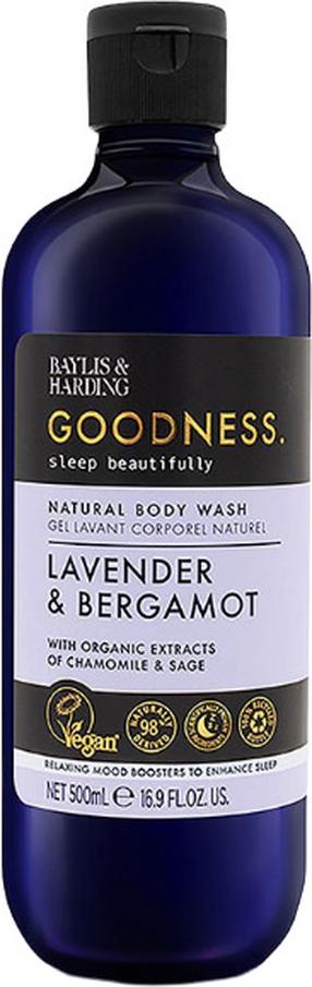 Kūno prausimosi želė Baylis & Harding Goodness Lavender & Bergamot, 500 ml