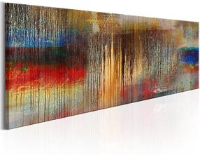 Reprodukcija Artgeist Colourful Rainstorm, 150 cm x 50 cm
