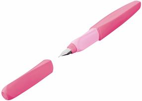 Перьевая ручка Pelikan Twist P457 M 826280, для левшей/для правшей, розовый цв.