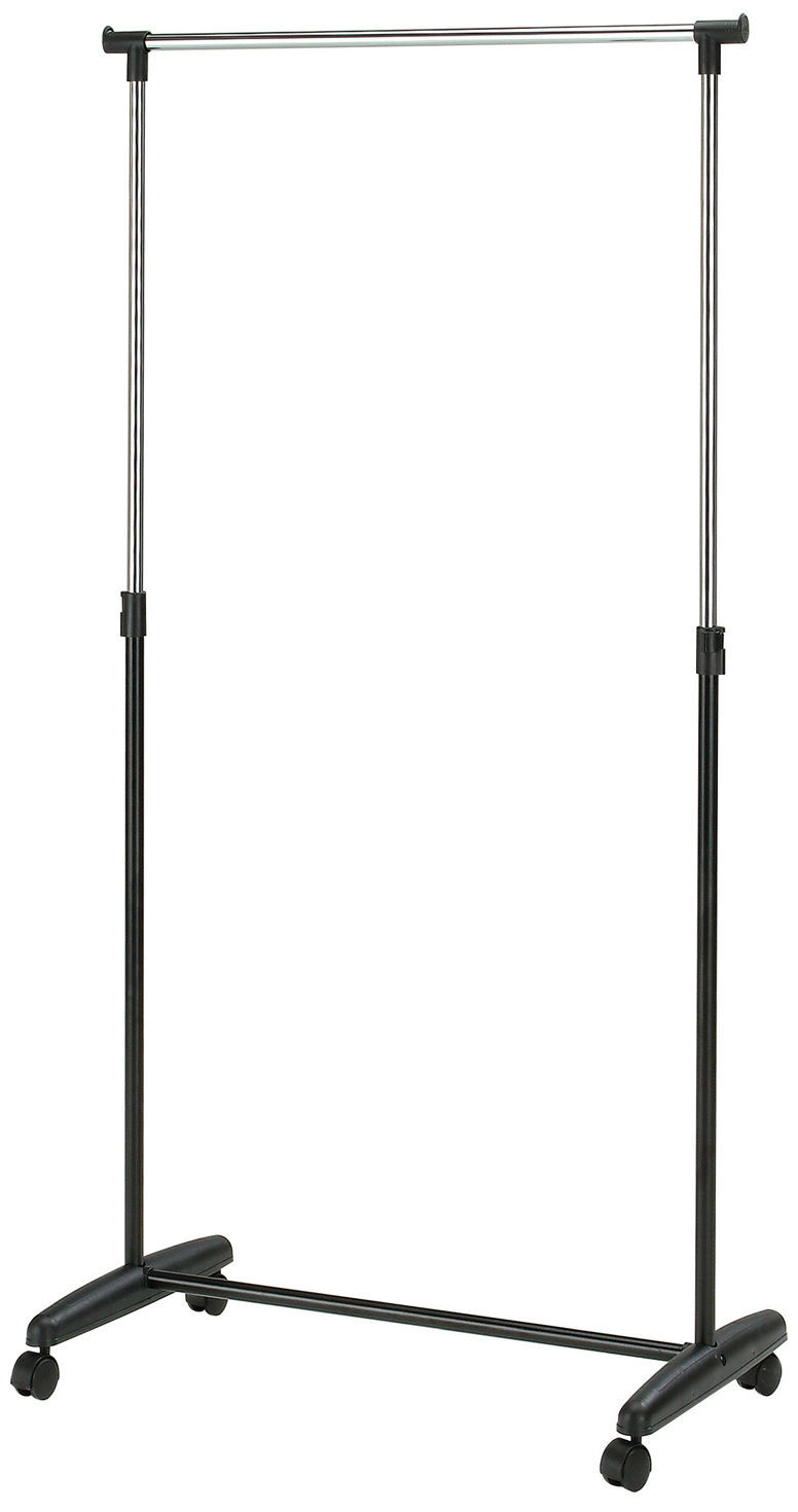 Drabužių kabykla VLX Metal and Chipboard 326547, 167 cm, ruda sp