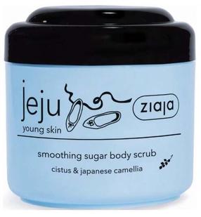 Keha kooriv kreem Ziaja Jeju Young Skin Smoothing Sugar, 200 ml