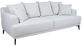 Sofa Home4you Magnolia 37526, smėlio sp., 96 x 220 cm x 76 cm