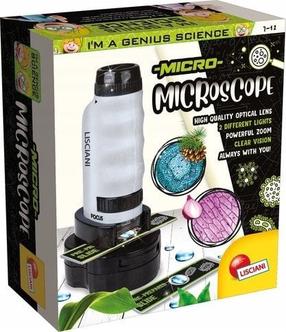 Bērnu mikroskops Lisciani Micro, balta krās.