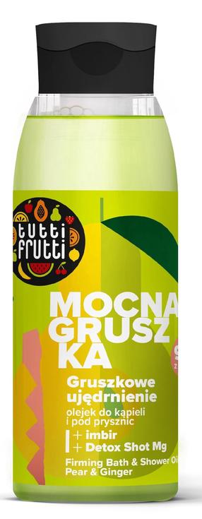 Kūno prausimosi aliejus Farmona Tutti Frutti Pear and Ginger, 400 ml