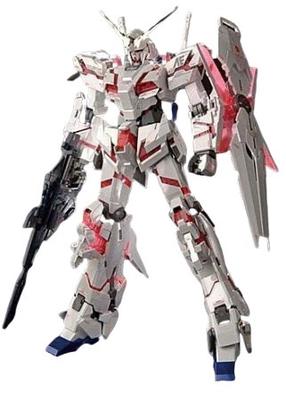 Mängukujuke Bandai Unicorn Gundam Destroy Mode GUN83203, valge v./punane v.