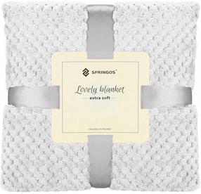 Pleed Springos Lovely Blankets Extra Soft, helehall v., 200 cm x 220 cm