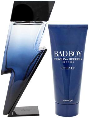 Dāvanu komplekts vīriešiem Carolina Herrera Bad Boy Cobalt Electrique, 2 gab.