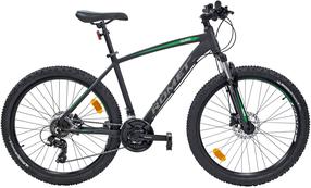 Велосипед горный Romet Žalgiris R6, 26 ″, 18" рама, черный цв./зеленый цв.