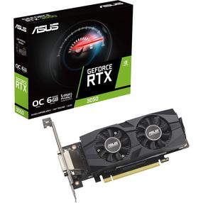 Videokarte Asus RTX3050-O6G-LP-BRK, 6 GB, GDDR6