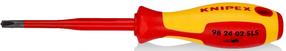 Отвертка Knipex Phillips Plus/Minus 98 24 02 SLS, перекрестный, изолированный, 21.2 см