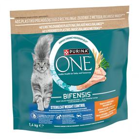 Sausas kačių maistas Purina Steril, 1.4 kg